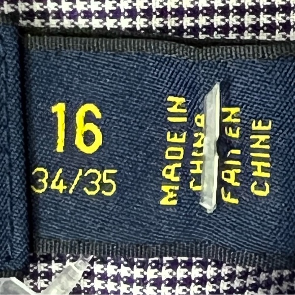 Polo Ralph Lauren Button Up Shirt Custom-Fit Houndstooth - Picture 5 of 9